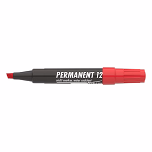 Alkoholos marker ICO Permanent 12 piros