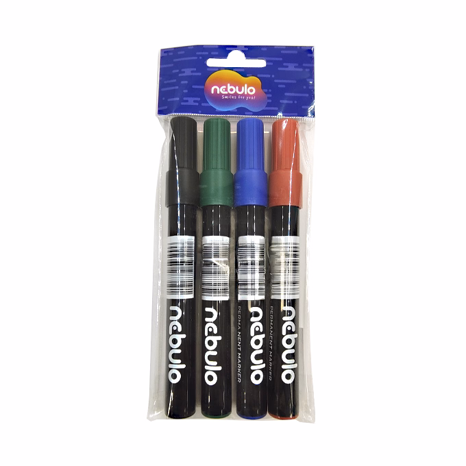Alkoholos marker NEBULO 233-S kerek4 darabos