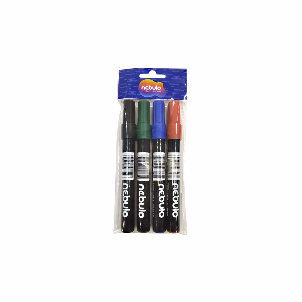 Alkoholos marker NEBULO 233-S kerek4 darabos