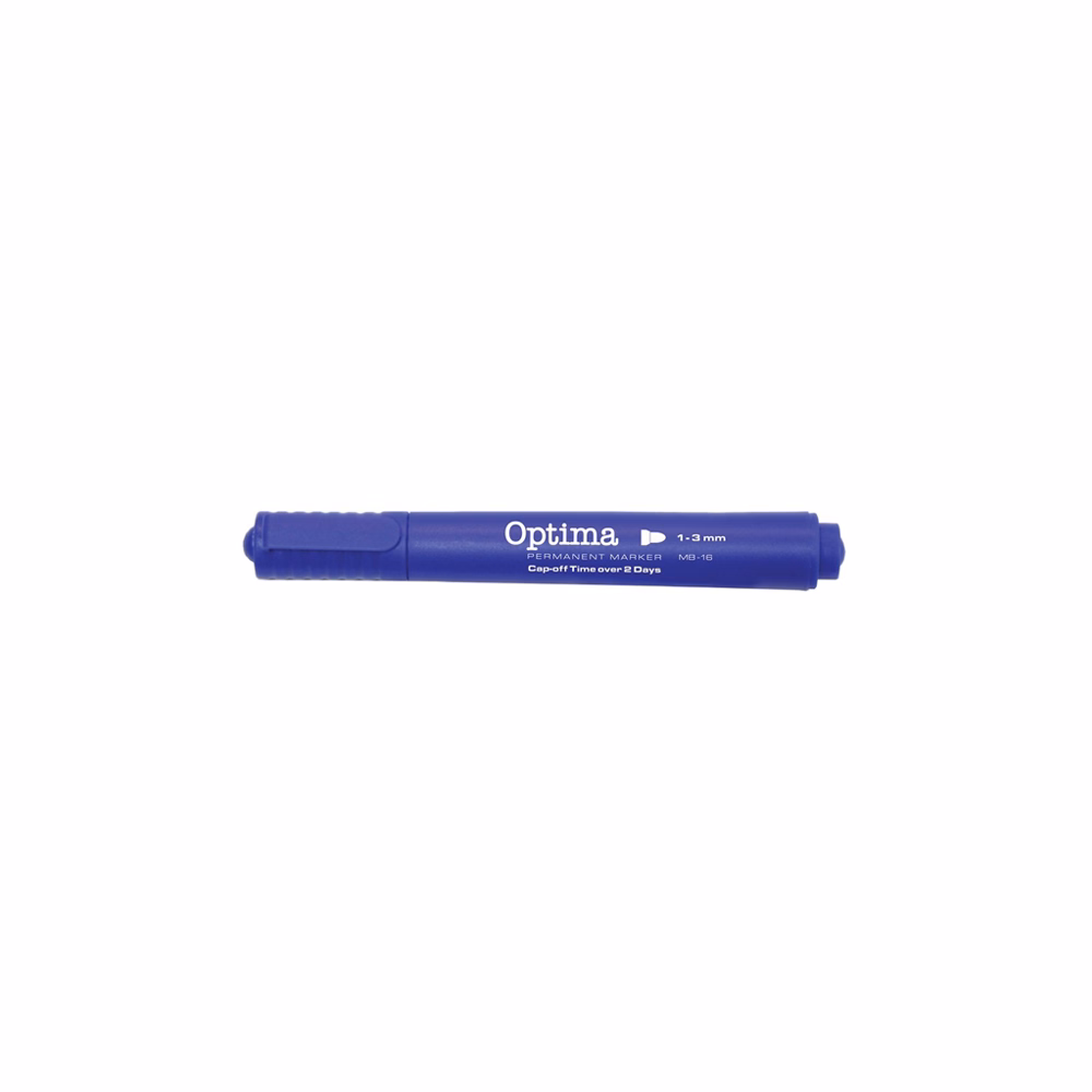 Alkoholos marker OPTIMA kerek kék