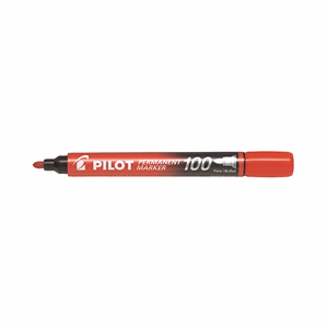 Alkoholos marker PILOT 100 kerek piros Alkoholos marker PILOT 100 kerek piros