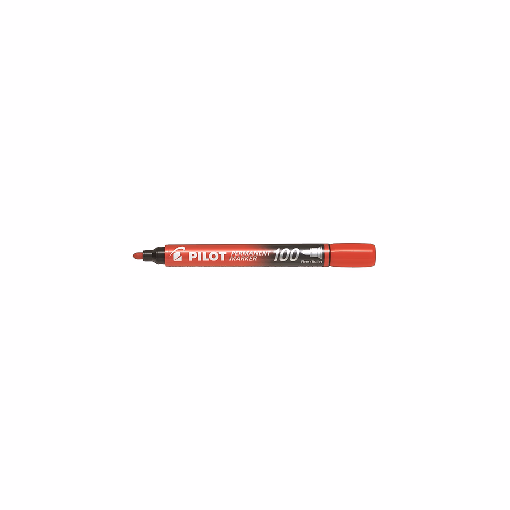 Alkoholos marker PILOT 100 kerek piros Alkoholos marker PILOT 100 kerek piros