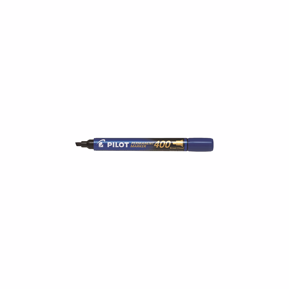 Alkoholos marker PILOT 400 vágott kék