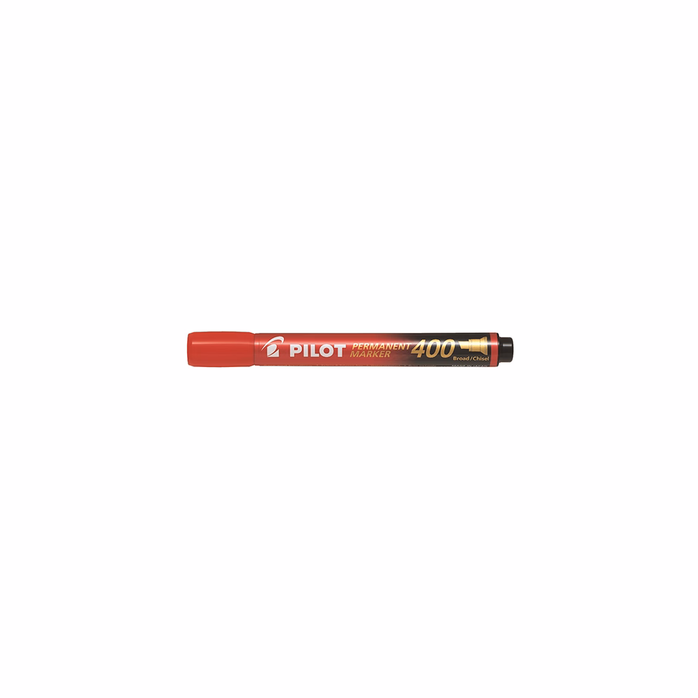 Alkoholos marker PILOT 400 vágott piros