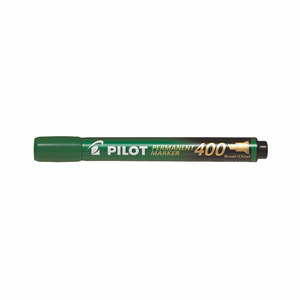 Alkoholos marker PILOT 400 vágott zöld