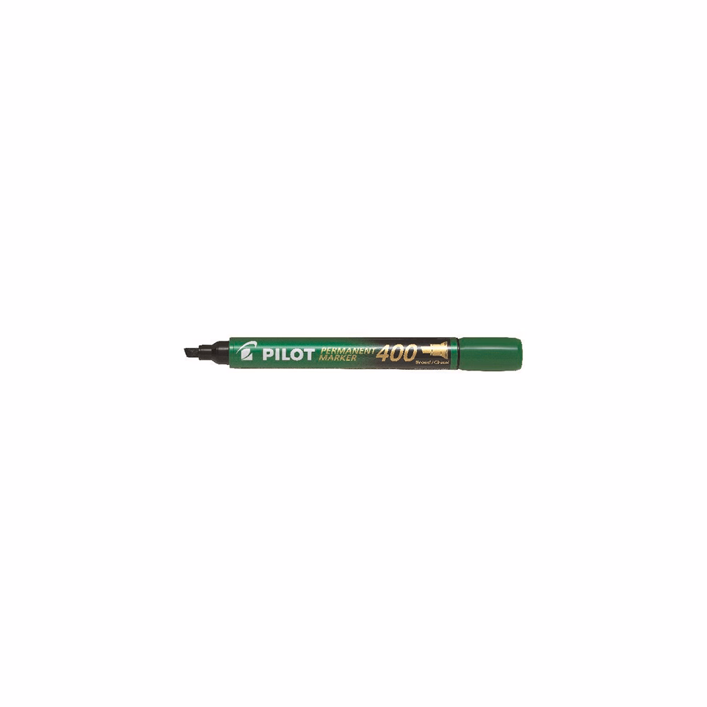 Alkoholos marker PILOT 400 vágott zöld