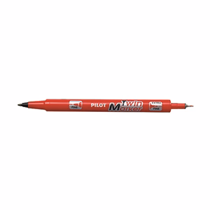 Alkoholos marker PILOT Twin BeGreen piros