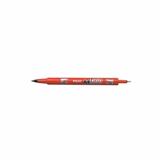 Alkoholos marker PILOT Twin BeGreen piros