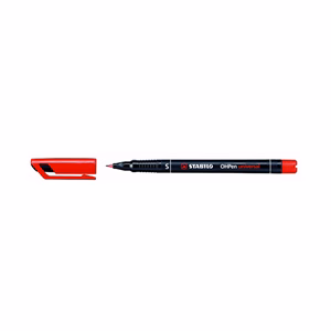 Alkoholos marker STABILO 841 S piros