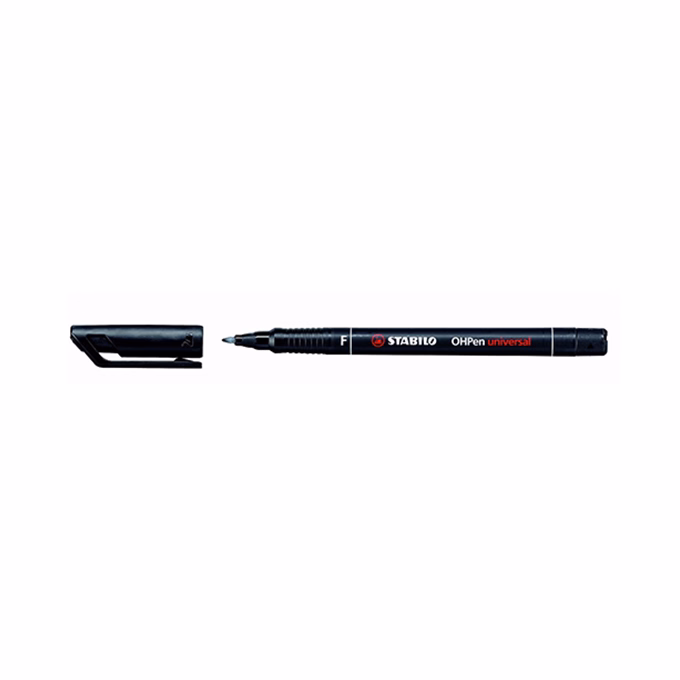 Alkoholos marker STABILO 842 F fekete
