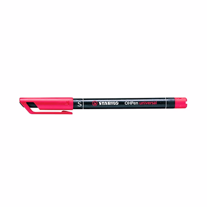 Alkoholos marker STABILO 843 M piros