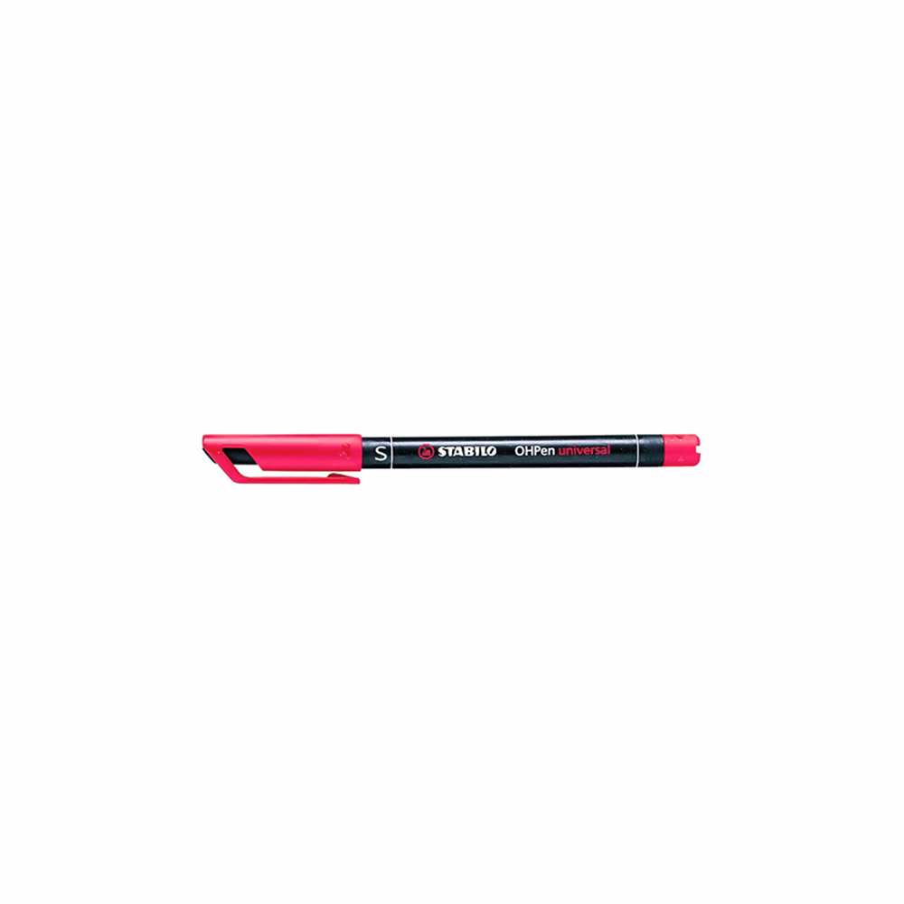 Alkoholos marker STABILO 843 M piros