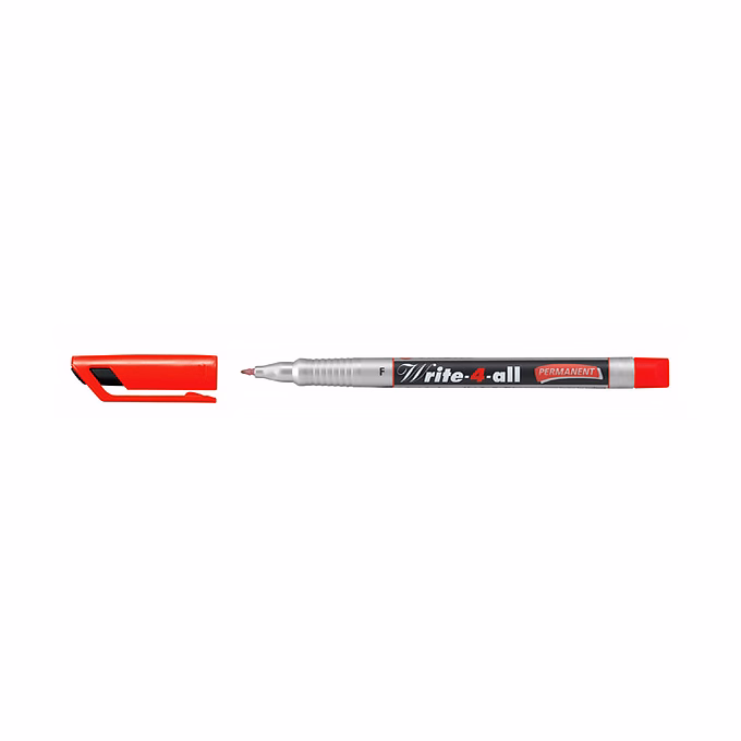 Alkoholos marker STABILO Write-4-All F piros