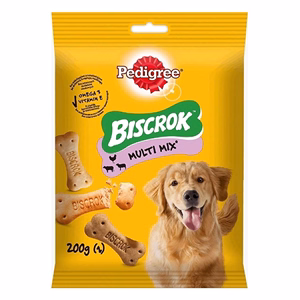 Állateledel jutalomfalat PEDIGREE Biscrok kutyáknak 200 g