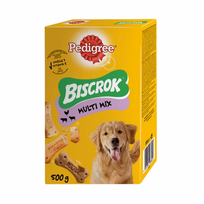 Állateledel jutalomfalat PEDIGREE Biscrok kutyáknak 500 g Állateledel jutalomfalat PEDIGREE Biscrok kutyáknak 500 g