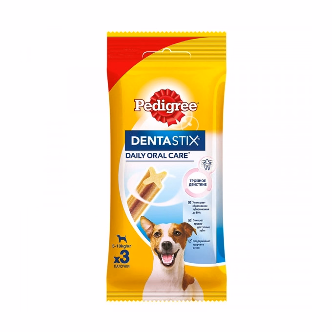 Állateledel jutalomfalat PEDIGREE Denta Stix Daily Oral Care kistestű kutyáknak