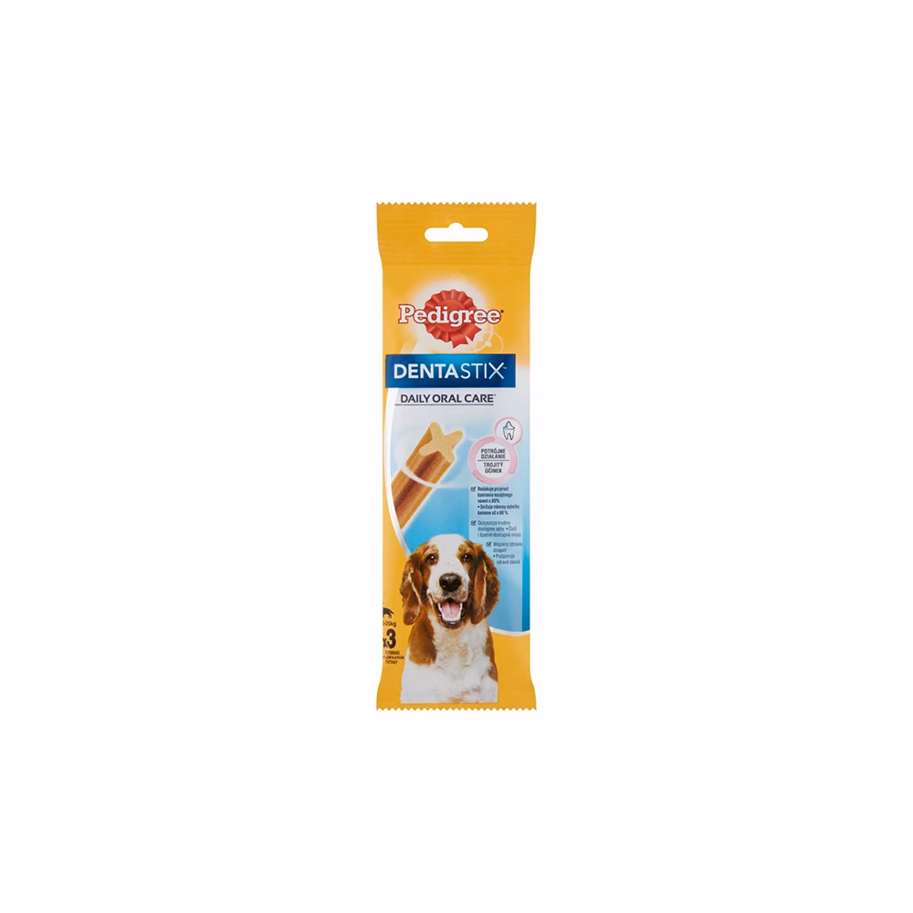 Állateledel jutalomfalat PEDIGREE Denta Stix Daily Oral Care közepes és nagytestű kutyáknak