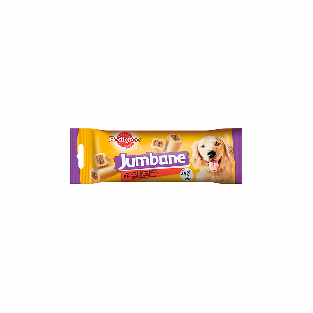 Állateledel jutalomfalat PEDIGREE Jumbone Medium kutyáknak marha 180 g Állateledel jutalomfalat PEDIGREE Jumbone Medium kutyáknak marha 180 g