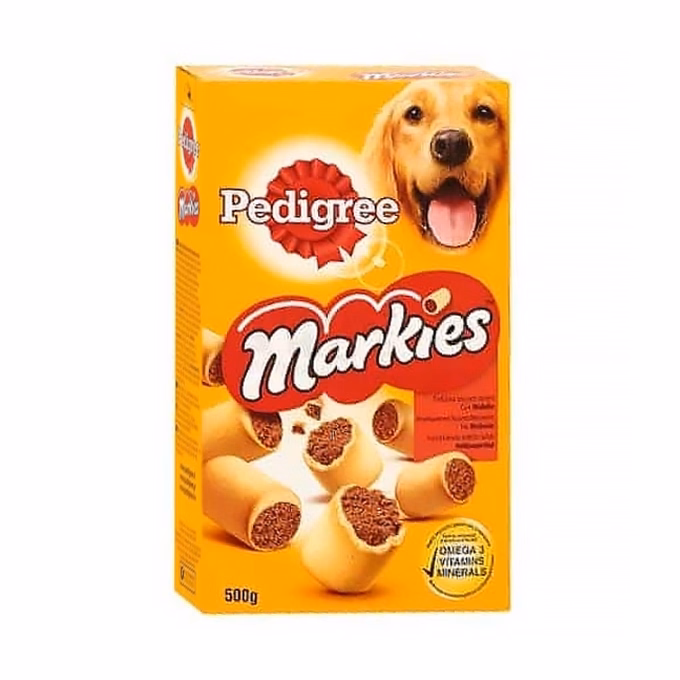 Állateledel jutalomfalat PEDIGREE Markies kutyáknak 500 g