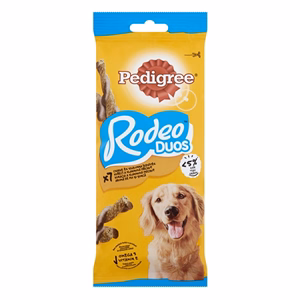Állateledel jutalomfalat PEDIGREE Rodeo Duo kutyáknak csirke
