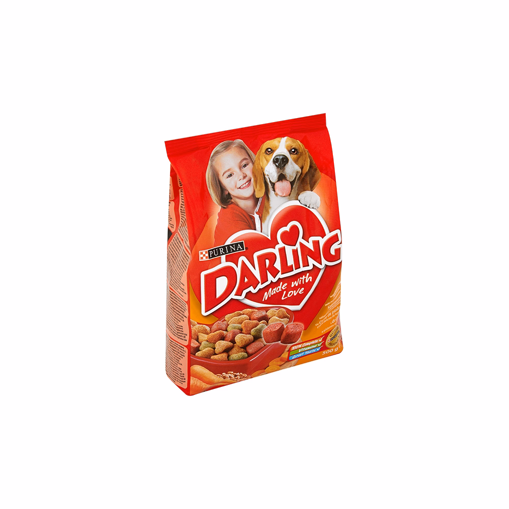 Állateledel száraz DARLING kutyáknak hússal és zöldséggel 500 g Állateledel száraz DARLING kutyáknak hússal és zöldséggel 500 g