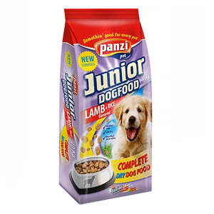 Állateledel száraz PANZI Regular junior kutyáknak bárányhússal 2 kg