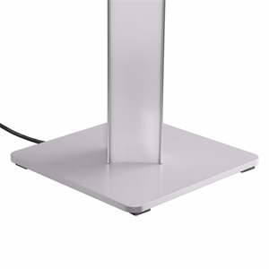 Állólámpa MAUL MAULpino Eco 10W 143cm ezüst