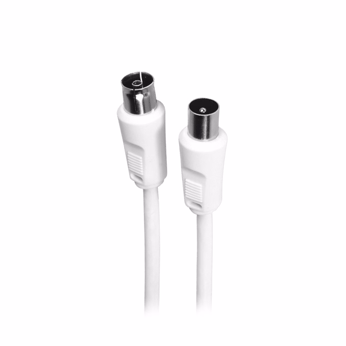 Antenna kábel HAMA Eco 75 dB 5m fehér