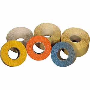 Árazószalag FORTUNA 22x12 mm perforált narancssárga 10 tekercs/csomag