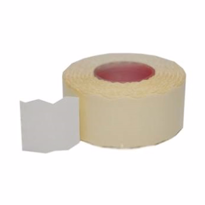 Árazószalag FORTUNA 22x16 mm perforált fehér