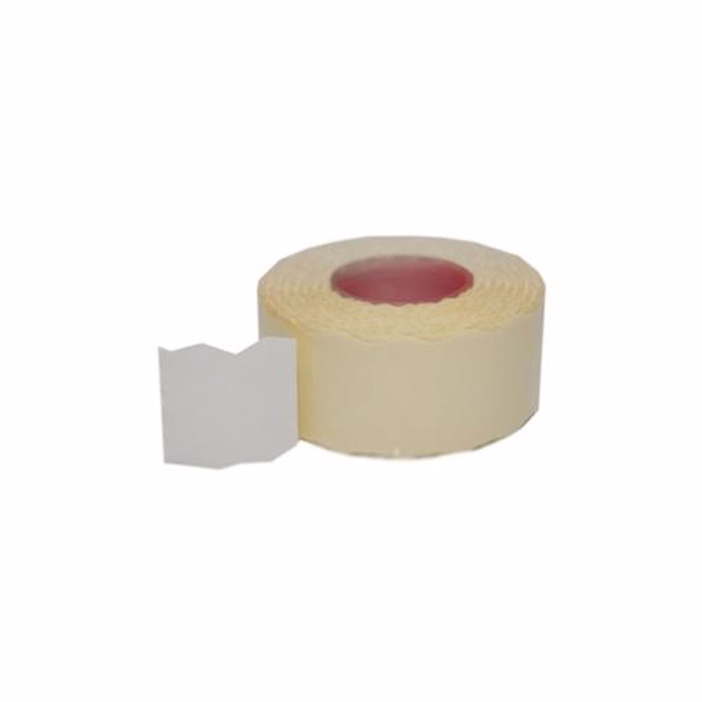 Árazószalag FORTUNA 22x16 mm perforált fehér