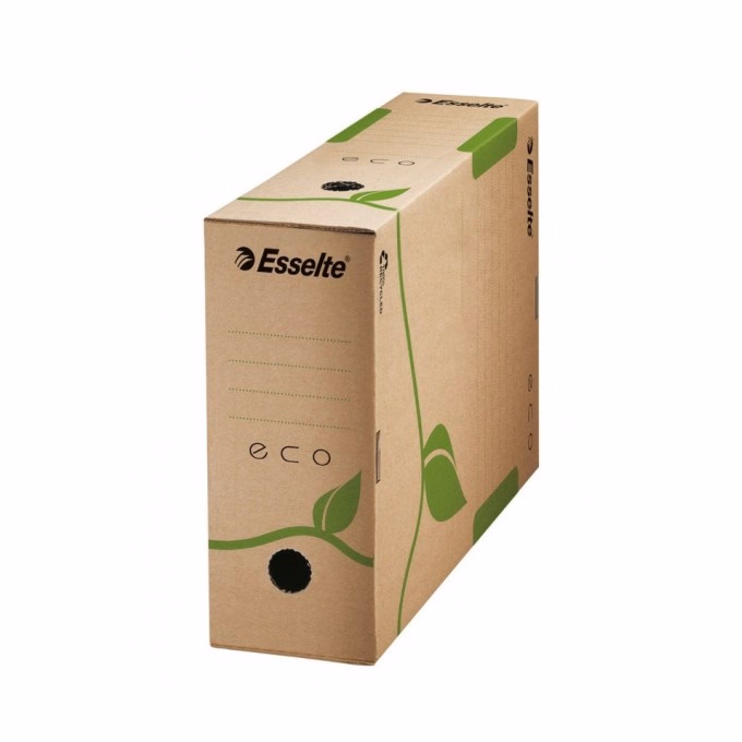 Archiváló doboz ESSELTE Eco A/4 100 mm karton barna újrahasznosított