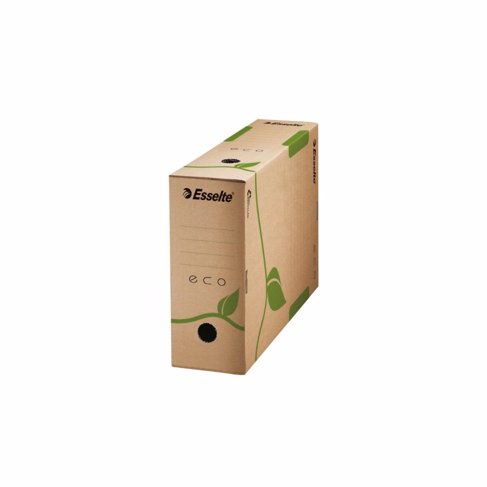 Archiváló doboz ESSELTE Eco A/4 100 mm karton barna újrahasznosított
