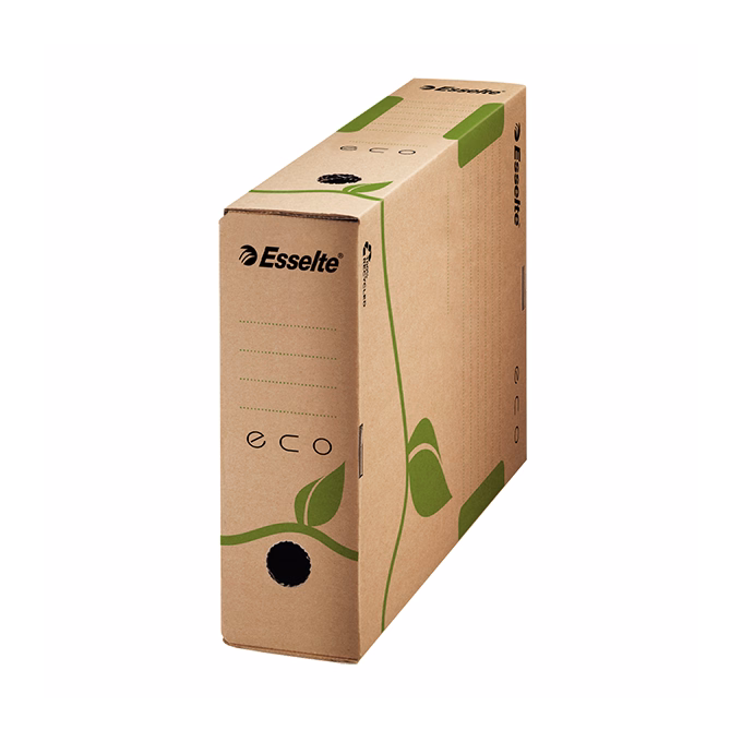 Archiváló doboz ESSELTE Eco A/4 80 mm karton barna újrahasznosított