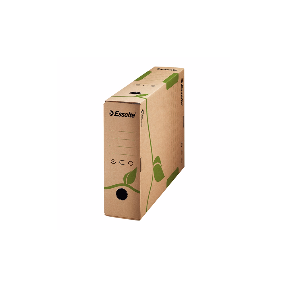Archiváló doboz ESSELTE Eco A/4 80 mm karton barna újrahasznosított