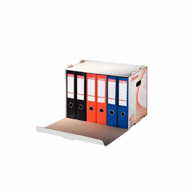 Archiváló konténer iratrendezőnek ESSELTE 525x338x306mm előre nyíló tetővel fehér