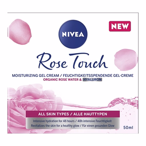 Arckrém NIVEA Hidratáló gél és krém aqua rose 50 ml