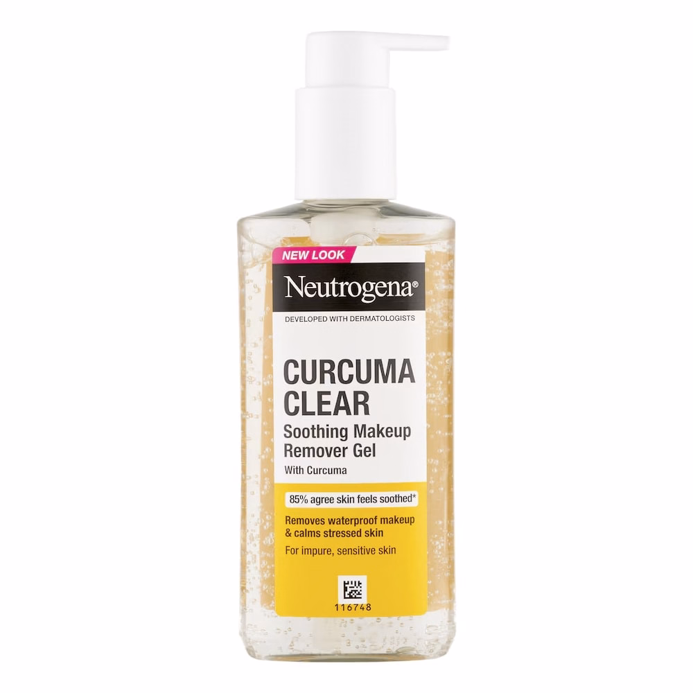 Arclemosó gél NEUTROGENA curcuma clear sminkhez 200 ml