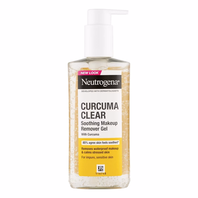 Arclemosó gél NEUTROGENA curcuma clear sminkhez 200 ml