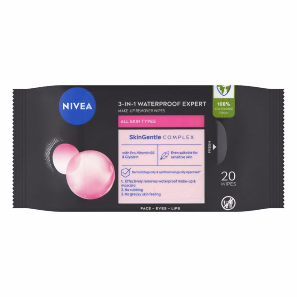 Arctisztító kendő NIVEA expert micellás 20 db