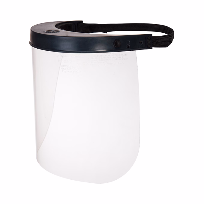 Arcvédő PORTWEST polikarbonát homlokpánttal Arcvédő PORTWEST polikarbonát homlokpánttal