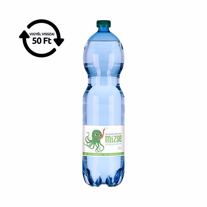 Ásványvíz enyhe MIZSE 1,5L DRS