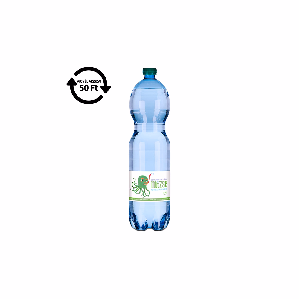 Ásványvíz enyhe MIZSE 1,5L DRS