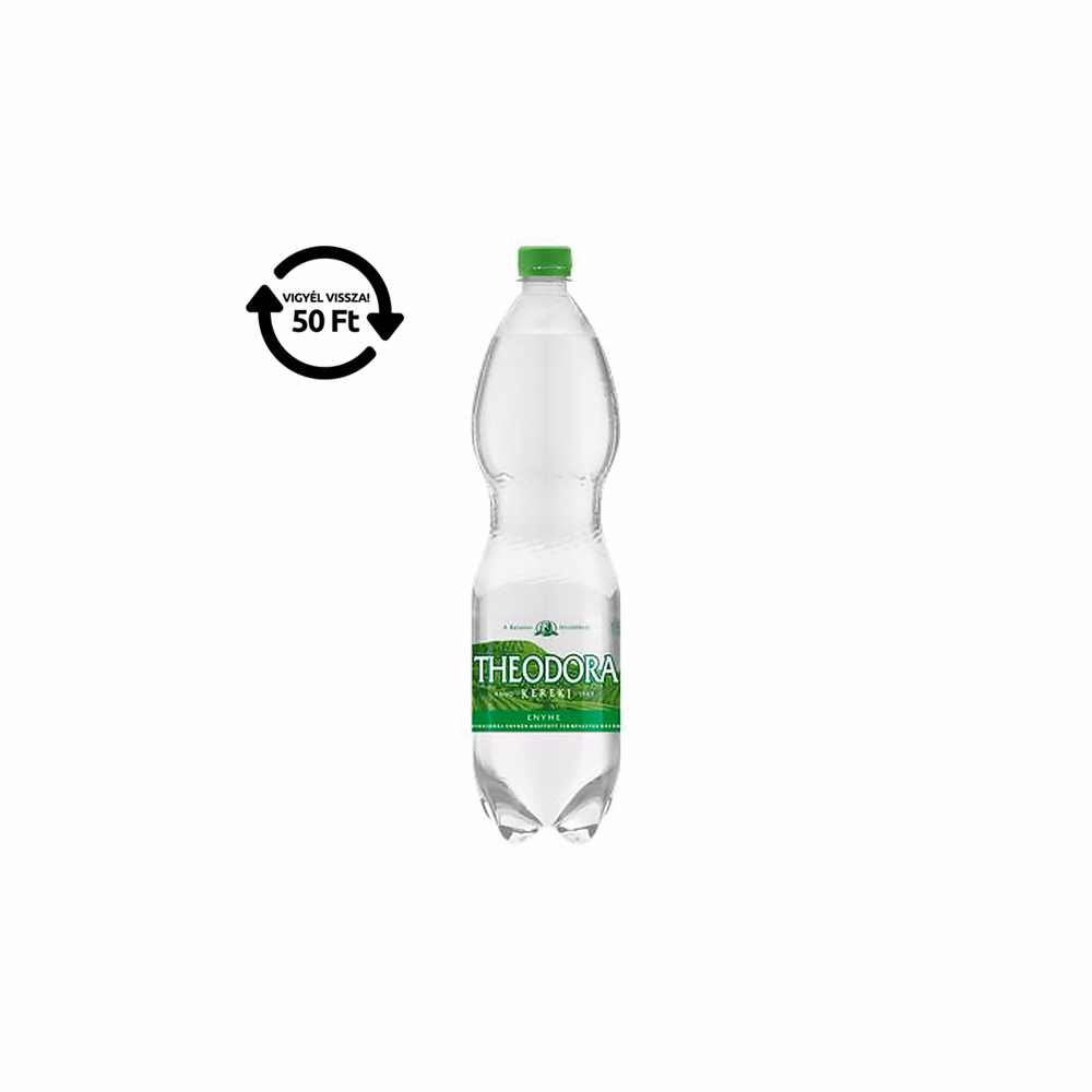 Ásványvíz enyhe THEODORA 1,5L DRS