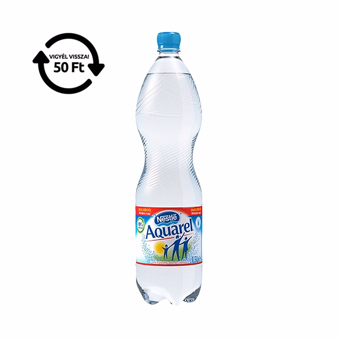 Ásványvíz szénsavas NESTLÉ AQUAREL 0,5L DRS