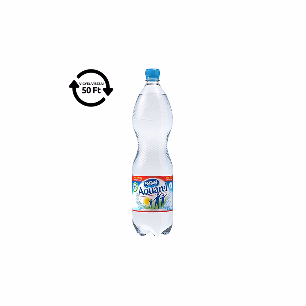 Ásványvíz szénsavas NESTLÉ AQUAREL 0,5L DRS