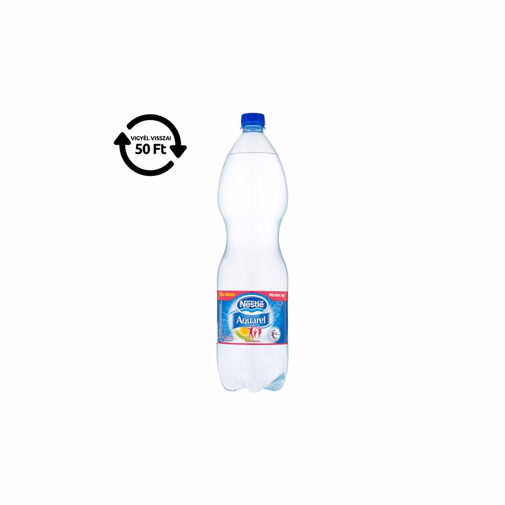 Ásványvíz szénsavas NESTLÉ AQUAREL 1,5L DRS