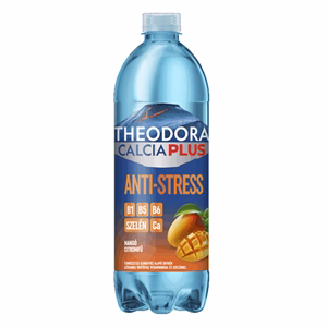 Ásványvíz szénsavas THEODORA Calcia Plus Anti stressz mangó-citromfű 0,7 L DRS