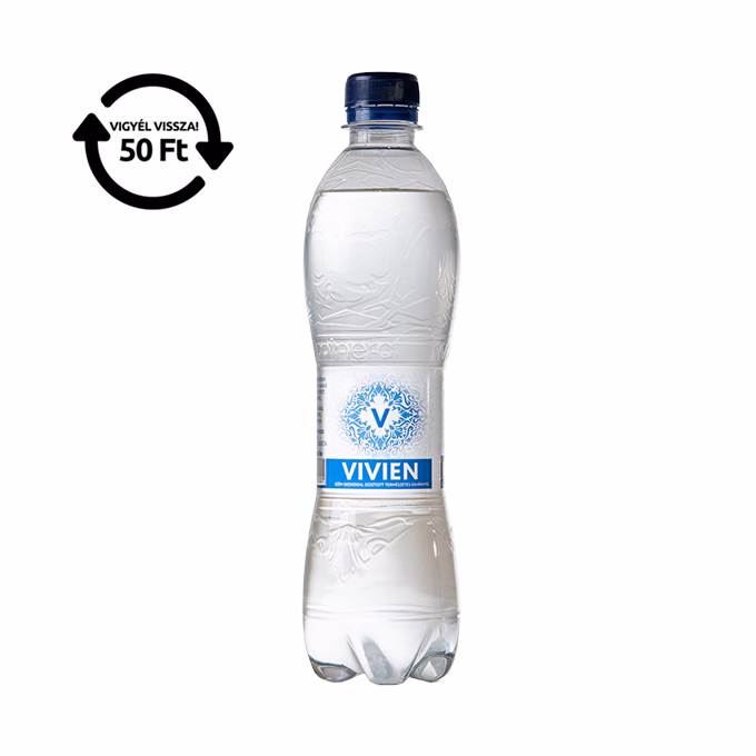 Ásványvíz szénsavas VIVIEN 0,5L DRS Ásványvíz szénsavas VIVIEN 0,5L DRS