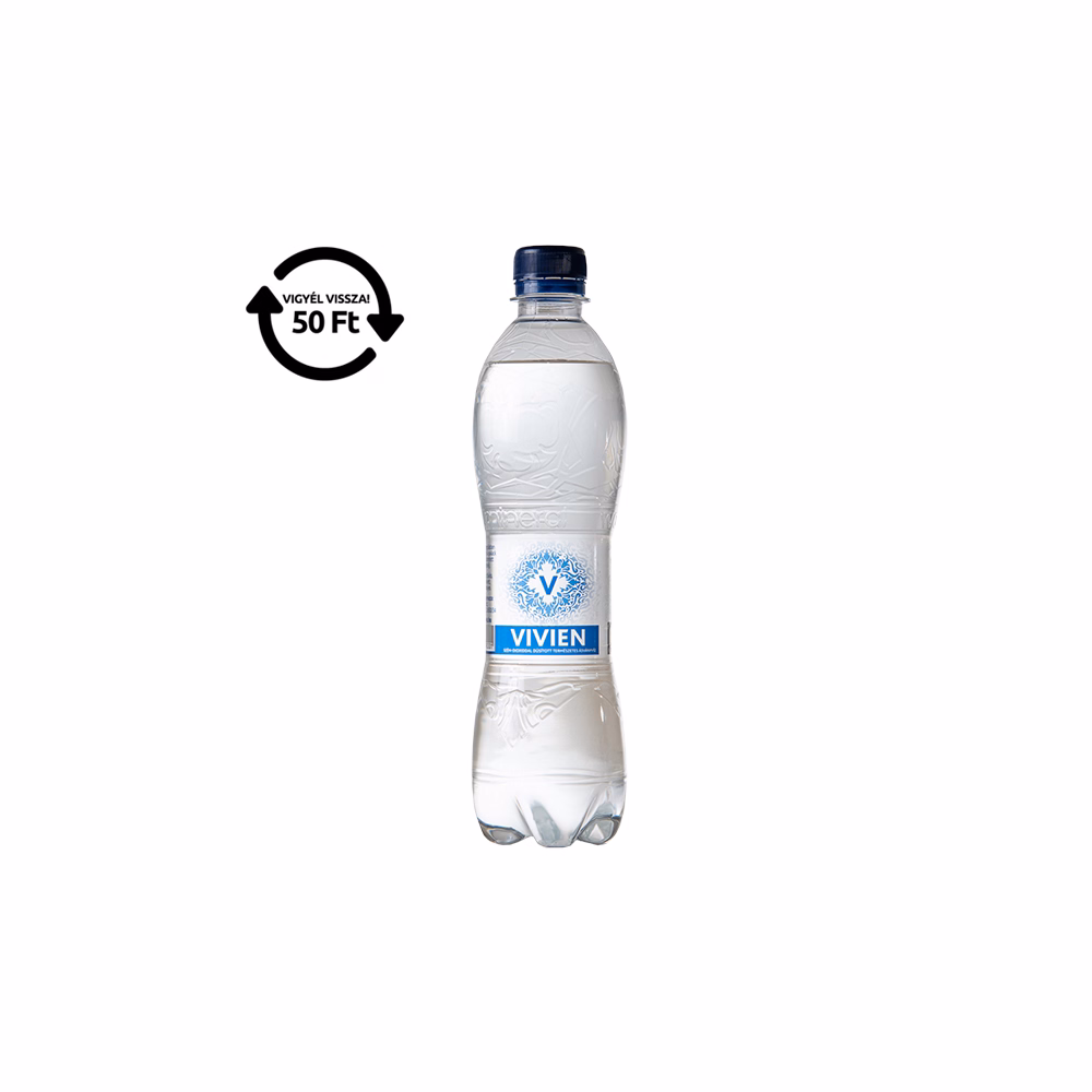 Ásványvíz szénsavas VIVIEN 0,5L DRS Ásványvíz szénsavas VIVIEN 0,5L DRS